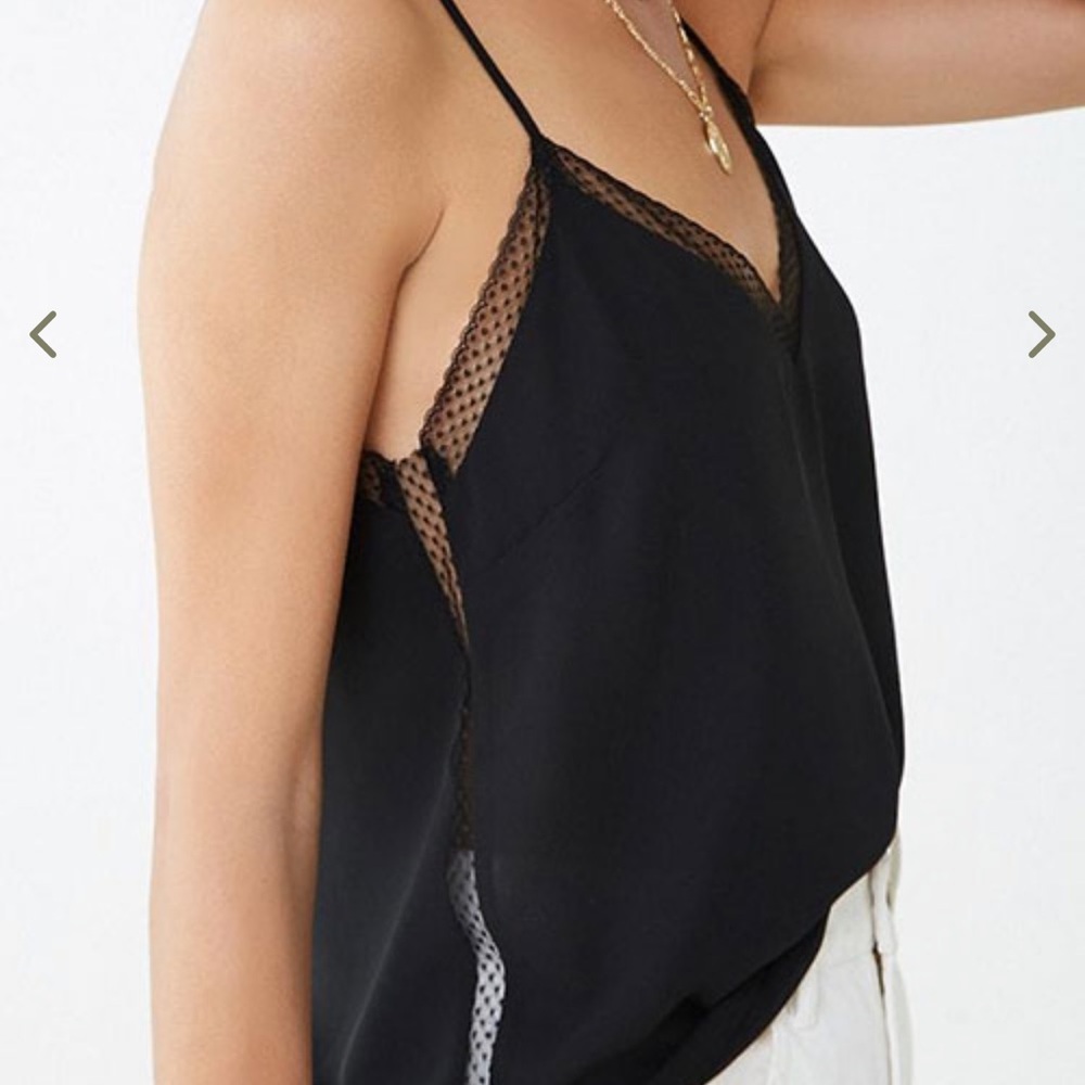 Forever 21 Black Regular Fit Cami Top - Picture 4 of 4
